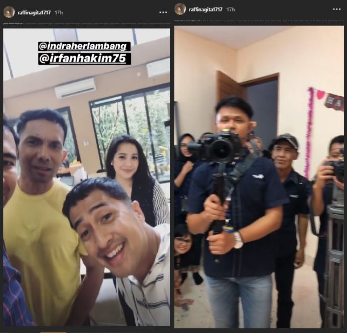 Raffi Ahmad pamit pada crew