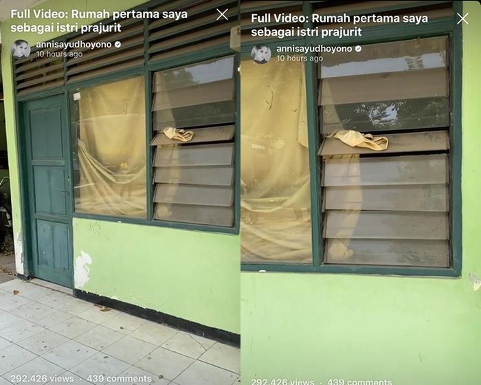Rumah pertama Annisa Pohan dan AHY