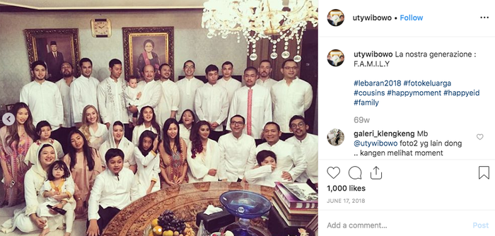 Hunian milik Cicit dari Presiden ke-2 (Putri Ariyanti Haryo Wibowo )