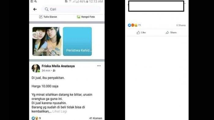 Tengah Sakit Keras, Gadis Ini Tega Jual Ibu Kandung Rp 10 Ribu: Dijual karena Nyusahin, Bikin Dompet Tipis