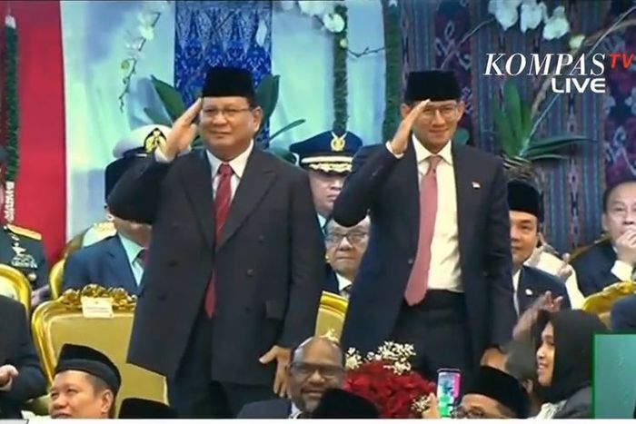 Capres dan cawapres dalam Pemilu Presiden 2019, Prabowo Subianto-Sandiaga Uno