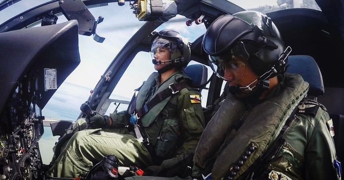 Abdul Mateen seorang pilot helikopter