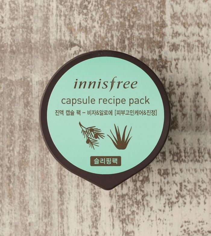Innisfree Capsule Recipe Pack Bija & Aloe