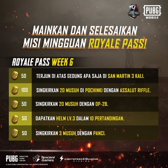 Royale Pass Week 6