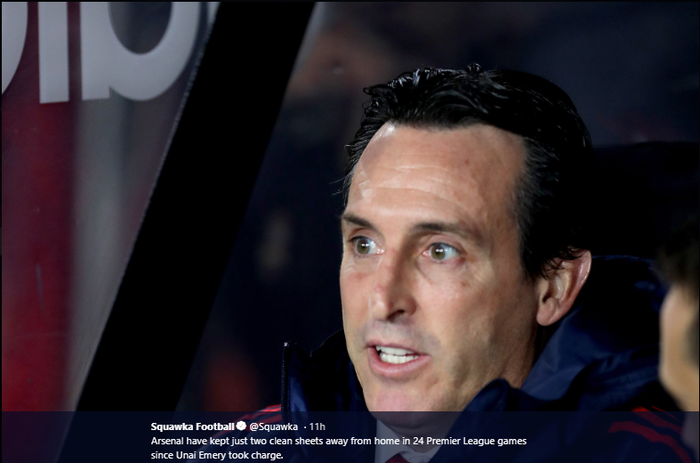 Manajer Arsenal, Unai Emery