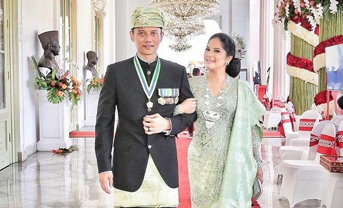 Agus Yudhoyono dan Annisa Pohan