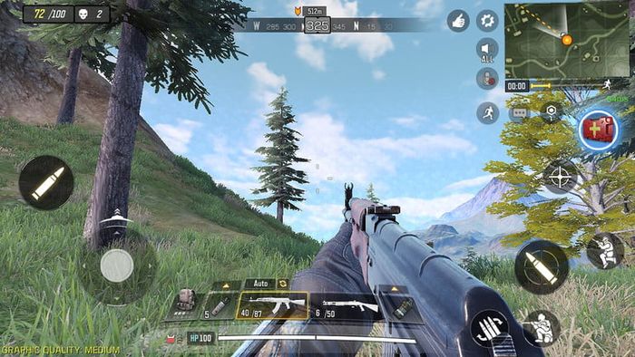 Mini map di sisi kanan atas harus dimanfaatkan
