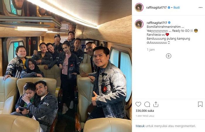 Pamit dari Dunia Hiburan demi Jalan-jalan Bareng Anak Istri, Raffi Ahmad Mulai Tur Keliling Indonesia dari Kampung Halaman