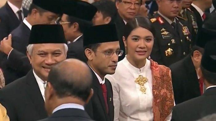 Pesona Franka Franklin, istri Nadiem Makarim Menteri Pendidikan dan Kebudayaan