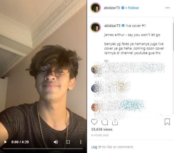Abidzar cover lagu
ig: @abidzar73