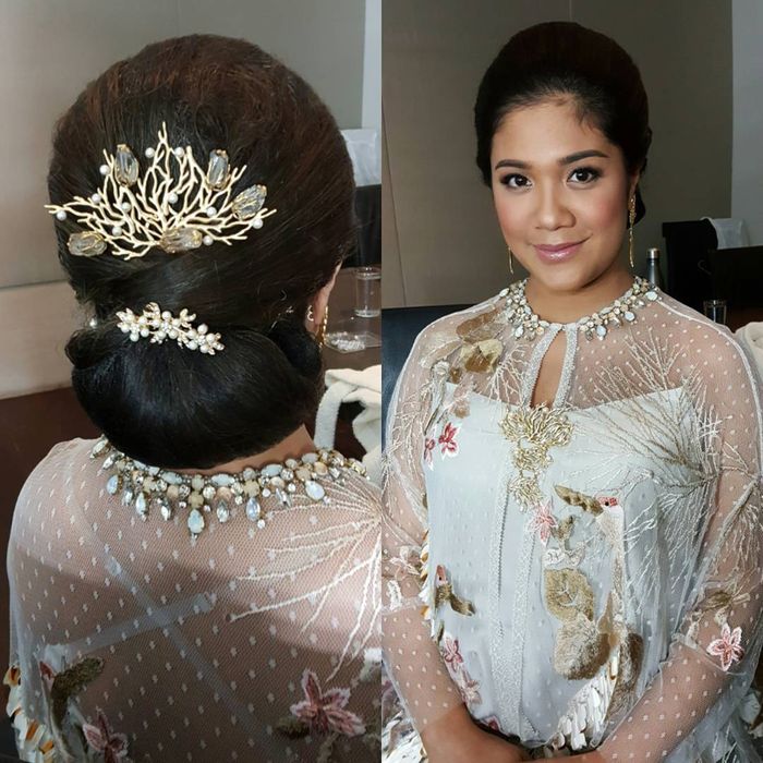 Tampilan Franka Franklin, istri Nadiem Makarim saat tujuh bulanan