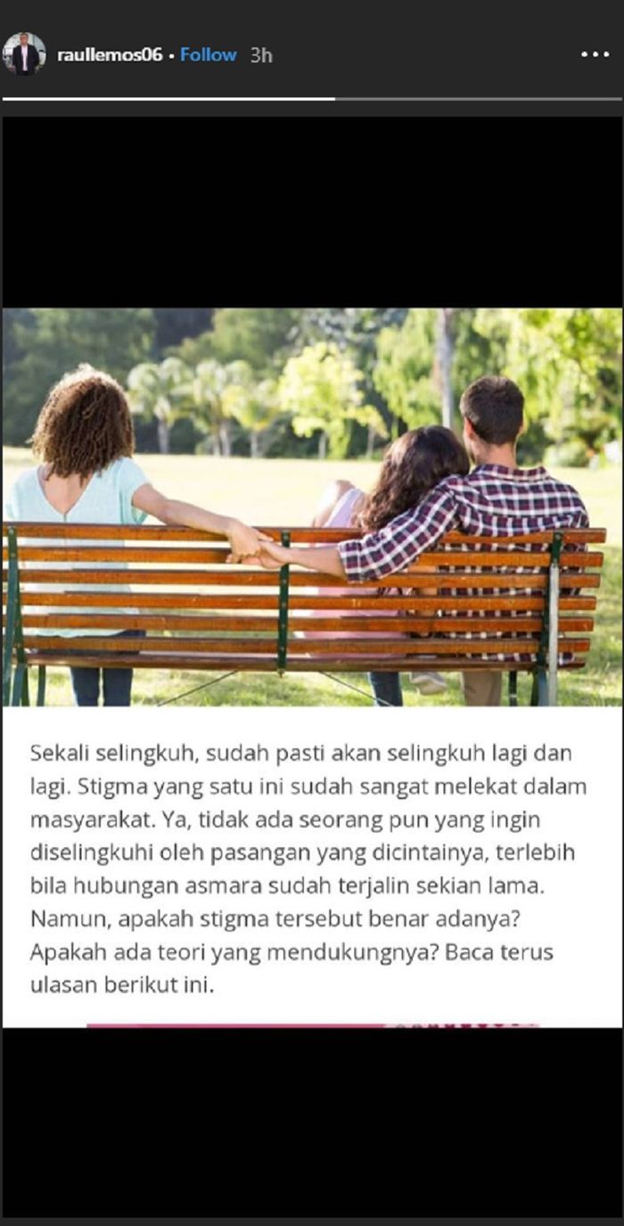 Unggahan Raul Lemos