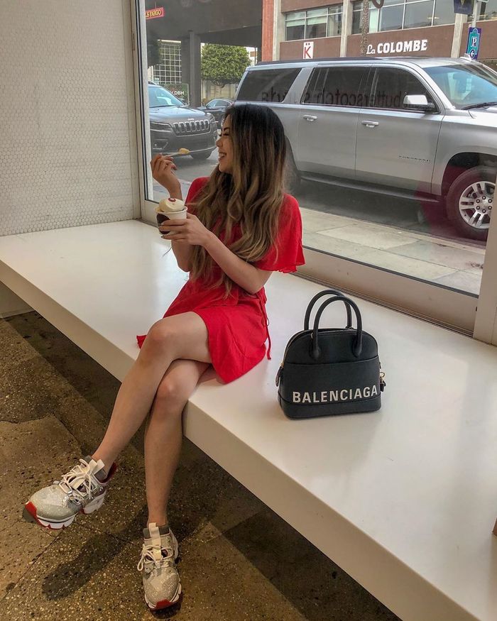 Gaya fashion hangout ala Clarissa Tanoesoedibjo