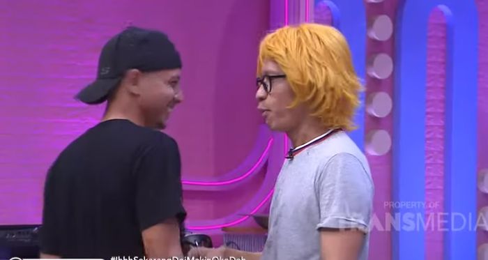 Aming dan Fauzi Baadila membicarakan tingkah Barbie Kumalasari