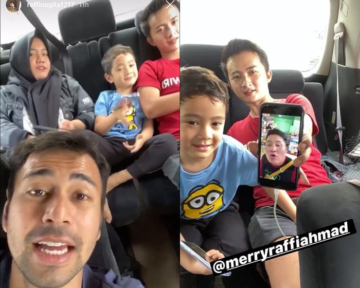 Raffi Ahmad menghubungi mantan asistennya, Merry.