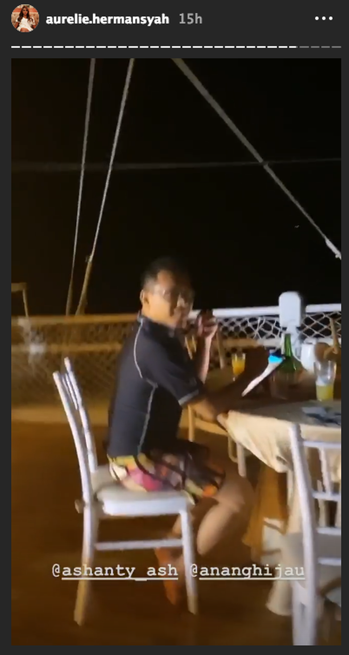 Instagram Stories Aurel Hermansyah