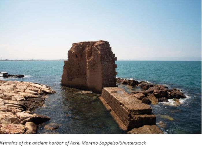 Sisa pelabuhan kuno Acre