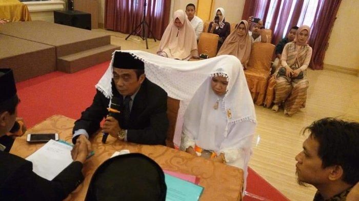 Akad nikah Sulmankar dengan Masnidar.