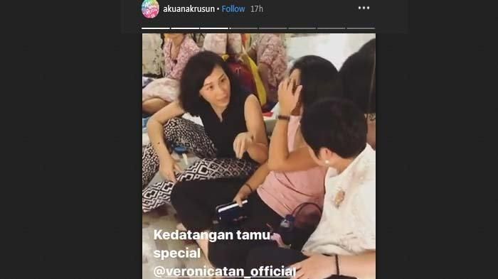 Veronica Tan ketika jadi tamu spesial di acara ini