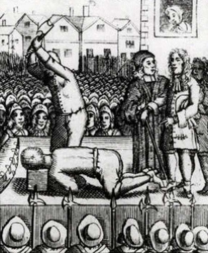 Eksekusi Monmouth di Tower Hill, 15 Juli 1685