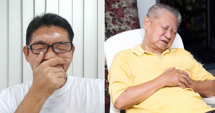 Cegukan sebelum kena serangan jantung