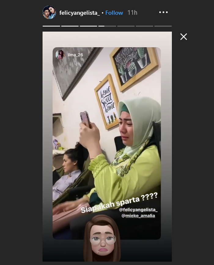 Sparta Anjing Milik Bima Aryo Mati Felicya Angelista Sampai