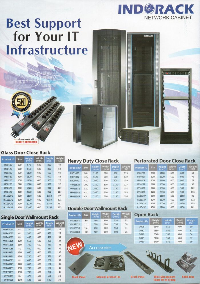 Indocomtech 2019: INDORACK Tawarkan Rack Server dan Network Cabinet ...