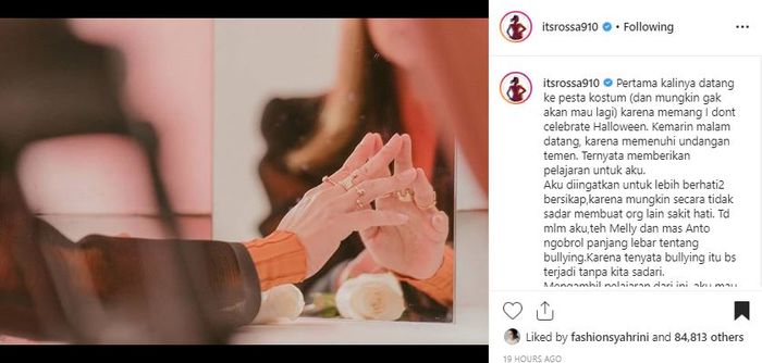 Posting-an Rossa untuk Melly Goeslaw