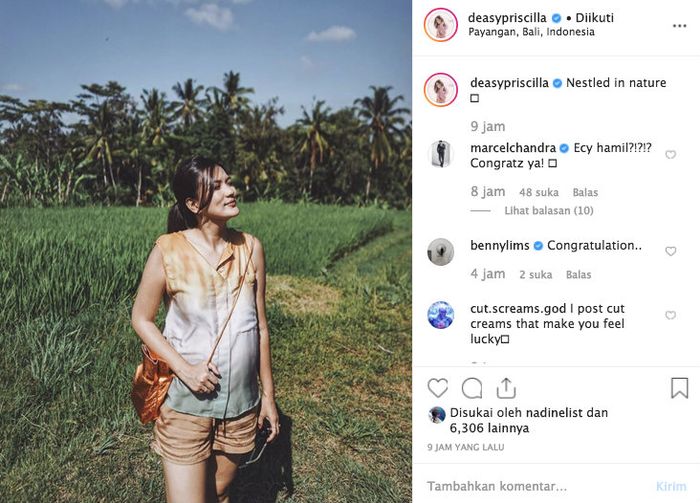 2 Tahun Menikah Akhirnya Sang Istri Pamer Perut Buncit Marcel Chandrawinata Malah Tinggalkan Komen Kocak Ecy Hamil Congratz Ya Semua Halaman Nakita 2 Tahun Menikah Akhirnya Sang Istri Pamer Perut Buncit Marcel Chandrawinata Malah Tinggalkan Komen Kocak Ecy Hamil Congratz Ya Semua Halaman Nakita