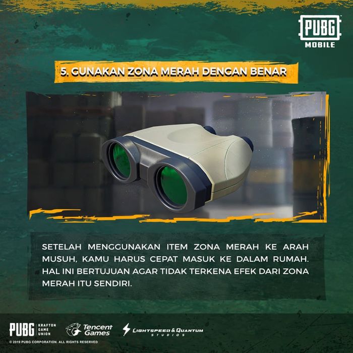 Gunakan Zona Merah dengan Benar