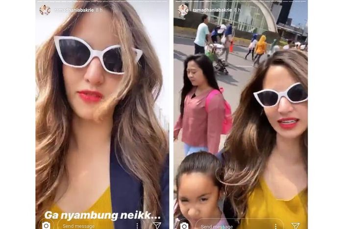 Nia Ramadhani salah kostum