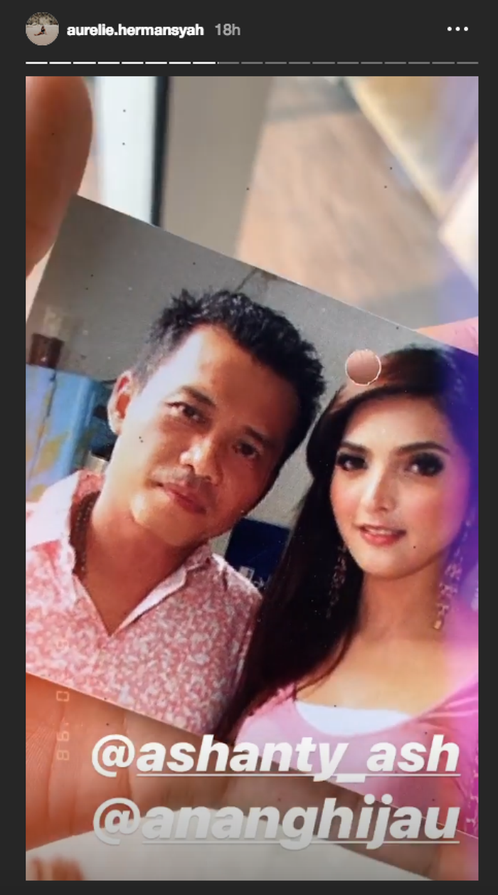 Instagram Stories Aurel Hermansyah