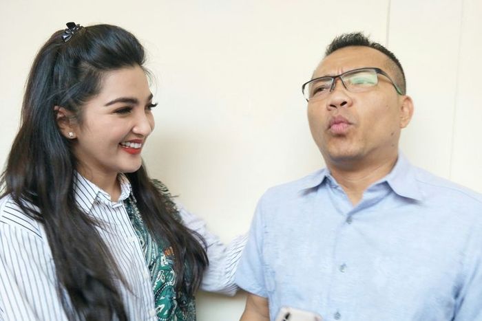 Ashanty dan suaminya, Anang Hermansyah 