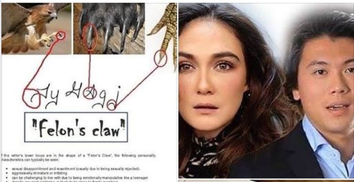 Pembaca Karakter Tulisan Tangan Sebut Luna Maya Beruntung Tak Dinikahi Reino Barack (facebook.com/yosandy.lipsan)
