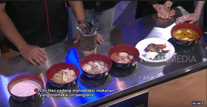Makanan-makanan yang dideteksi Om Hao