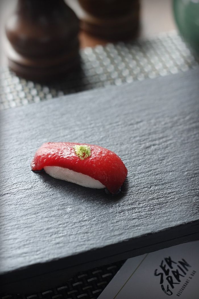 Sushi Sangria, one of Spanish fusion delicacy that will be presented at Sea Grain Restaurant at Doubletree by Hilton Hotel