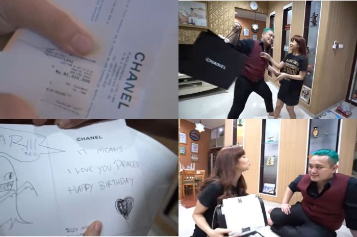 Gilang Dirga memberitahukan nominal harga kjado untuk sang istri, Adiezty Fersa