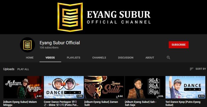 Setelah lama menghilang, Eyang Subur kembali muncul ke publik melalui YouTube, membuat video musik hingga dance cover K-Pop.