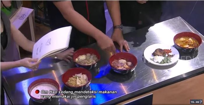 Om Hao mendeteksi makanan yang mengandung penglaris
