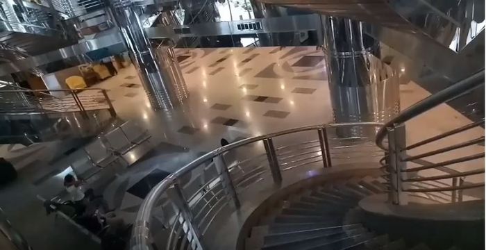 Lobi dari Gedung Sapta Pesona
