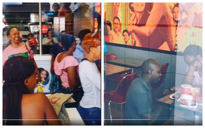 Viral acara lamaran pria di KFC.