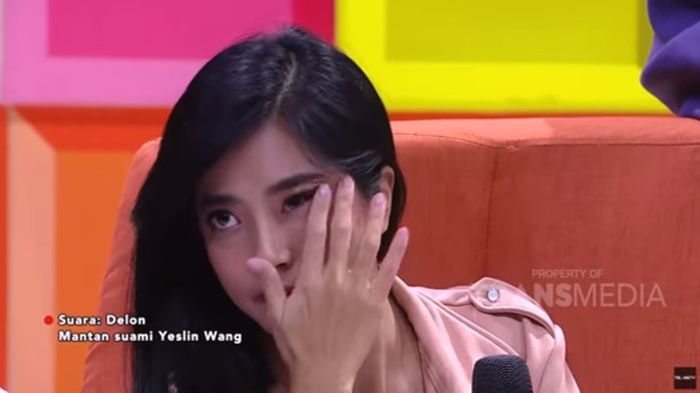 Tangis Yeslin Wang ingat kenangan manis bersama Delon