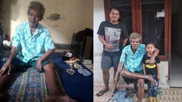 Kondsi Urip Arphan yang terkena penyakit stroke.