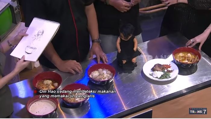 Makanan yang menggunakan Jin penglaris