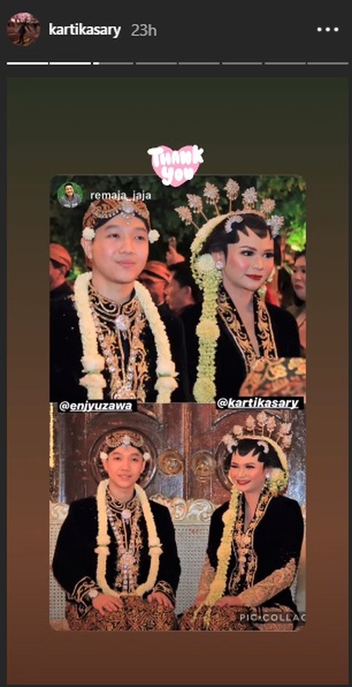 
Potret pernikahan Kartika Sary, adik Krisdayanti dan Yuni Shara