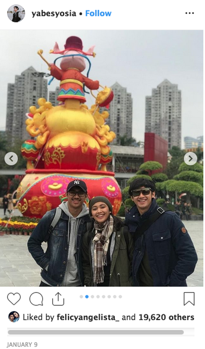 Yabes Yosia, Clara Gabriella, Caesar Hito