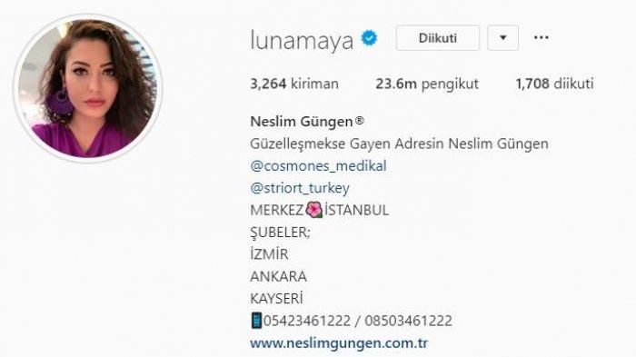 Hacker mengubah foto profil Luna Maya
