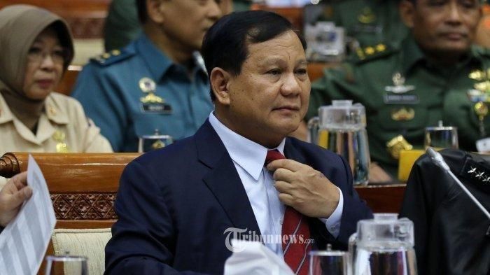 TRIBUNNEWS/IRWAN RISMAWAN
Prabowo Subianto saat hadiri rapat perdana dengan Komis I DPR RI