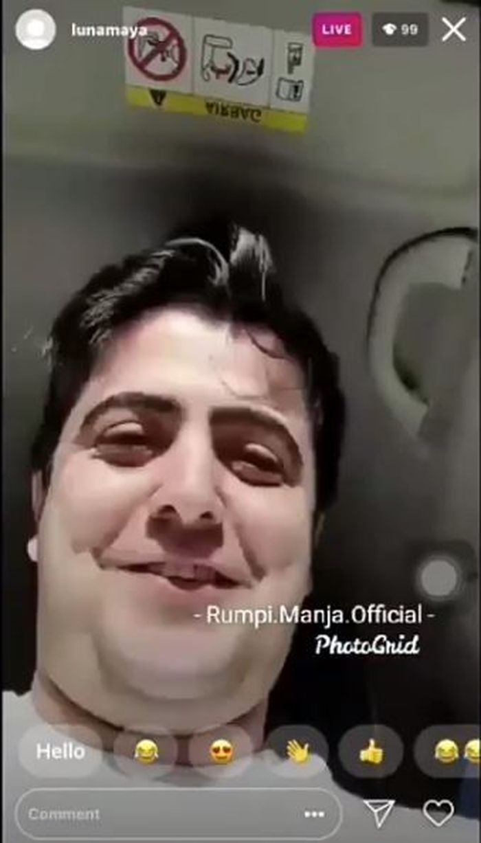 Pria diduga hacker Luna Maya