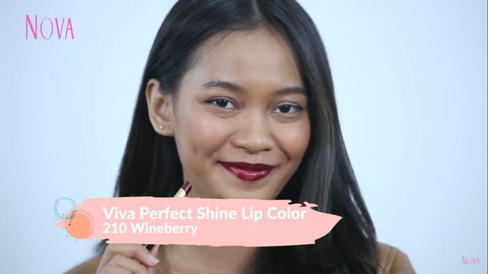 Viva Perfect Shine Lip Color 210 Wineberry